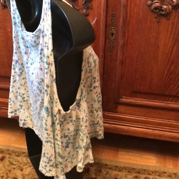 Free people Flowy Sequin sparkle crop top S - Picture 5 of 6